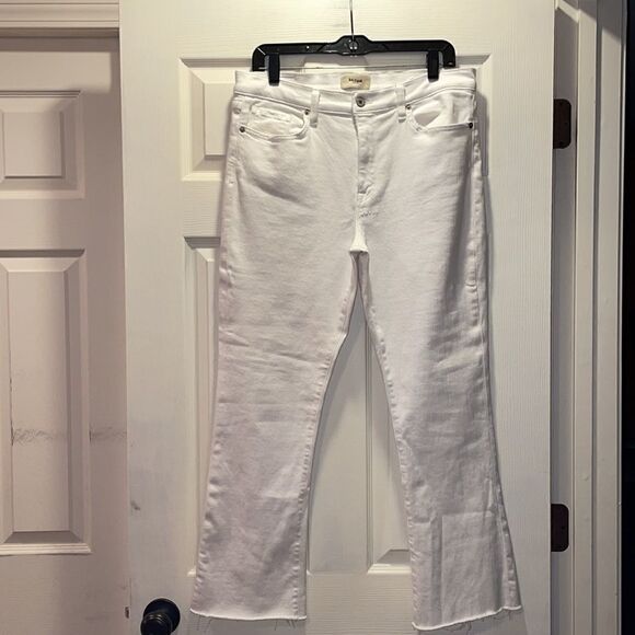 Baldwin KC White Maxwell Mid Rise Cropped Jeans - Picture 3 of 11